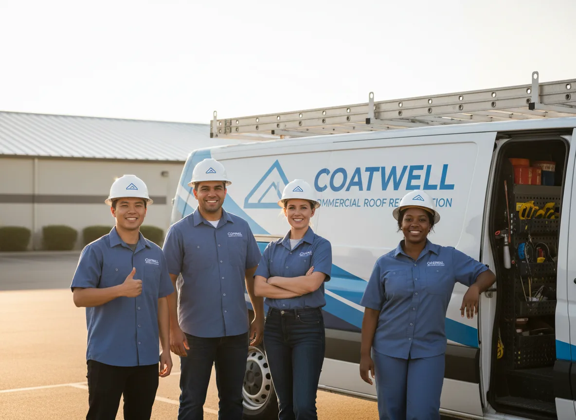 Commercial roof coating company in Easton, KS